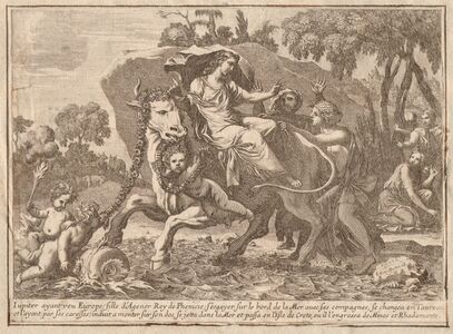 The Rape of Europa by François Chauveau (1650)