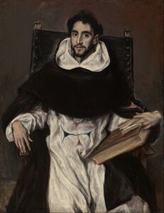 El Greco, Fray Hortensio Félix Paravicino, 1609