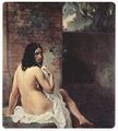Bather viewed from behind (1859) Pinacoteca di Brera, Milan