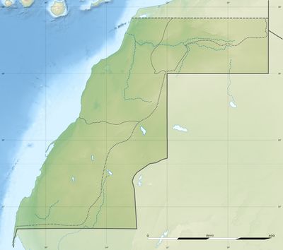 Location map Western Sahara