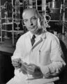 Arthur Kornberg (MD 1941, D.Sc. 1962), recipient of the Nobel Prize in Physiology or Medicine