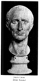 تمثال نصفي ليوليوس قيصر في المتحف البريطاني