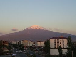 Mount Ararat from Iğdır