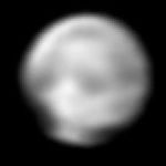 June 2015: Pluto's closest-approach hemisphere seen from 31 million km away