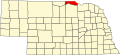 State map highlighting Boyd County