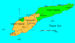 أتامبوا في الجزء الأوسط من جزيرة تيمور