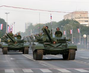 Croatian M-84 Zagreb Military Parade.JPG