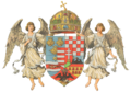 Medium coat of arms of the Hungarian part (until 1915)