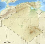 Location map/data/Algeria is located in الجزائر